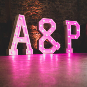 A & P XXL Leuchtbuchstabe A