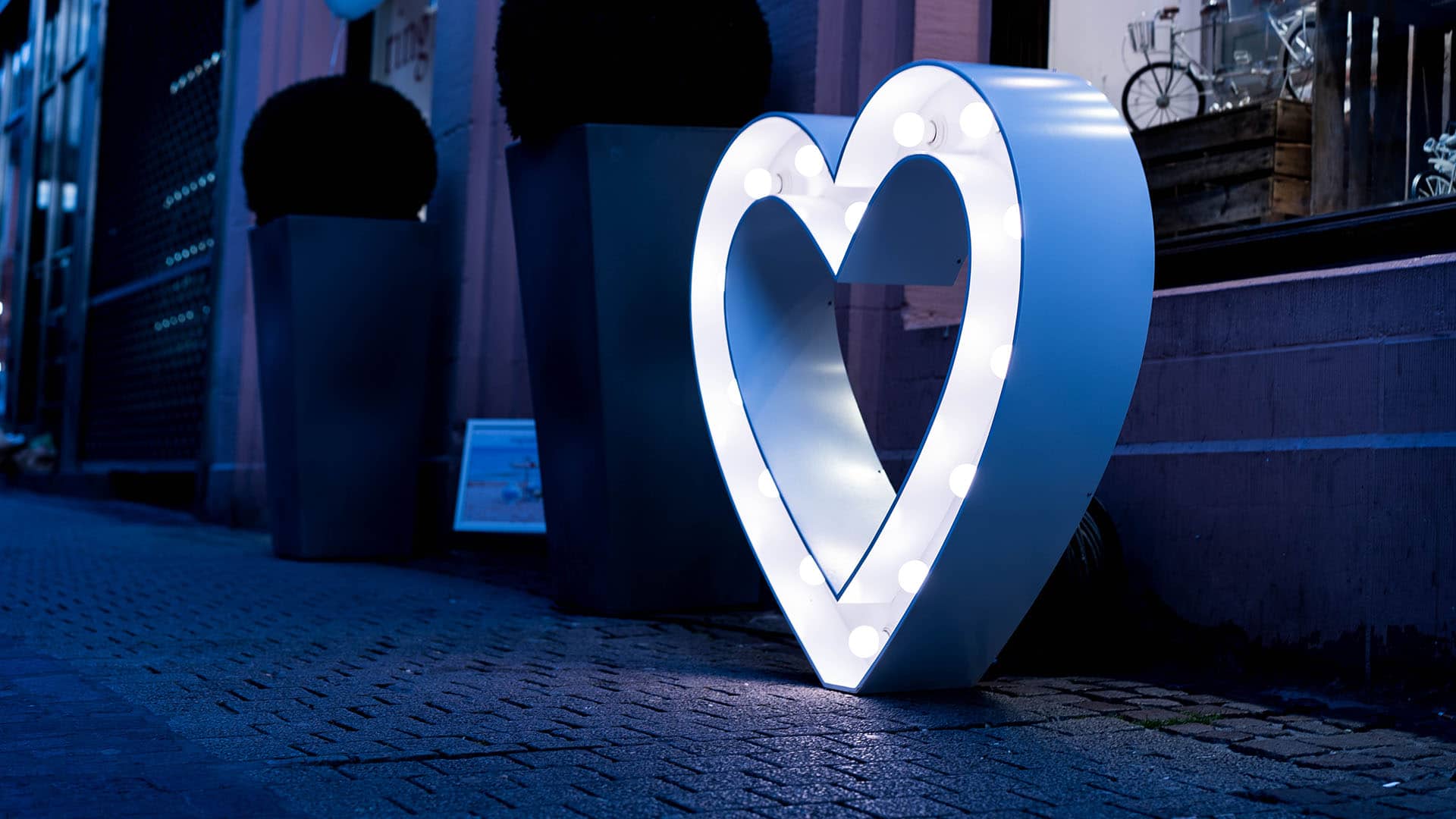 kleines Leuchtherz kleines Leuchtherz