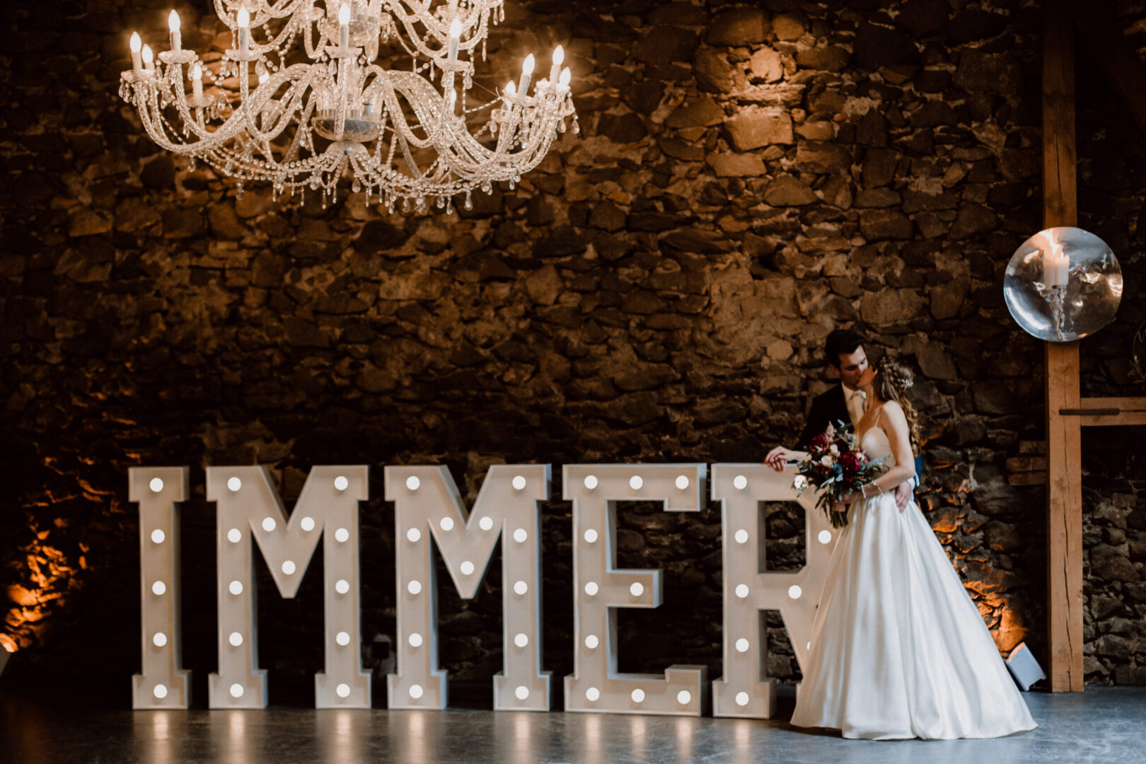 IMMER XXL Leuchtbuchstabe M