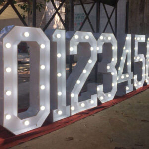 0123456 XXL Leuchtzahl 0 1 2 3 4 5 6